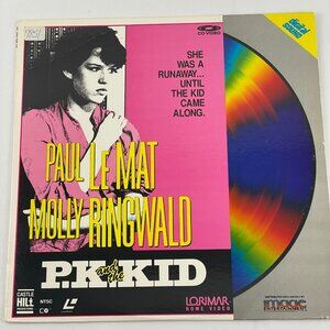 Home Video P. K. And The Kid Laserdisc LD Collectible Molly Ringwald Drama Rare
